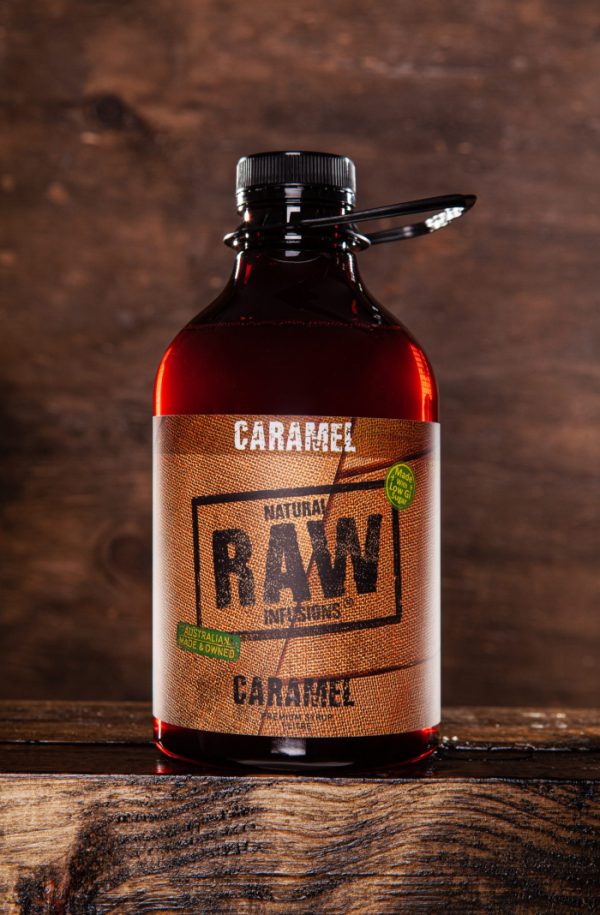 Natural Raw Infusions Caramel Syrup