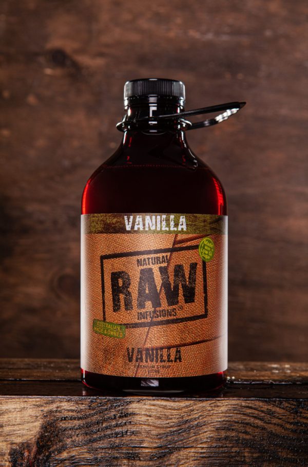 Natural Raw Infusions Vanilla Syrup