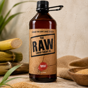 Raw Liquid Sugar single bottle