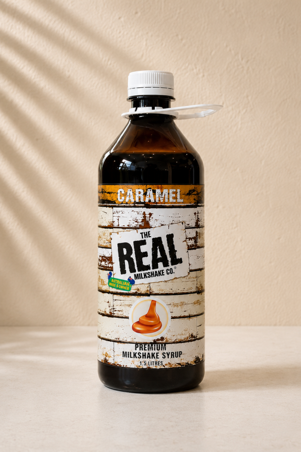 Real Milkshake Syrup Caramel