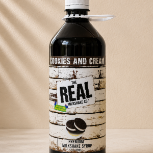 Real Milkshake Syrup Cookies Cream