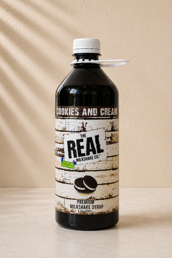 Real Milkshake Syrup Cookies Cream