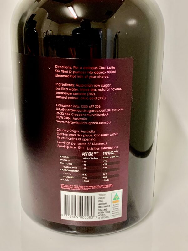 SPICE Chai Tea Concentrate - Image 2