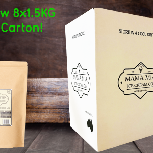 Mama Mia Vanilla Soft Serve Mix 8 x 1.5kg