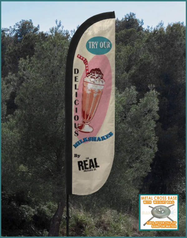REAL Milkshake Flag