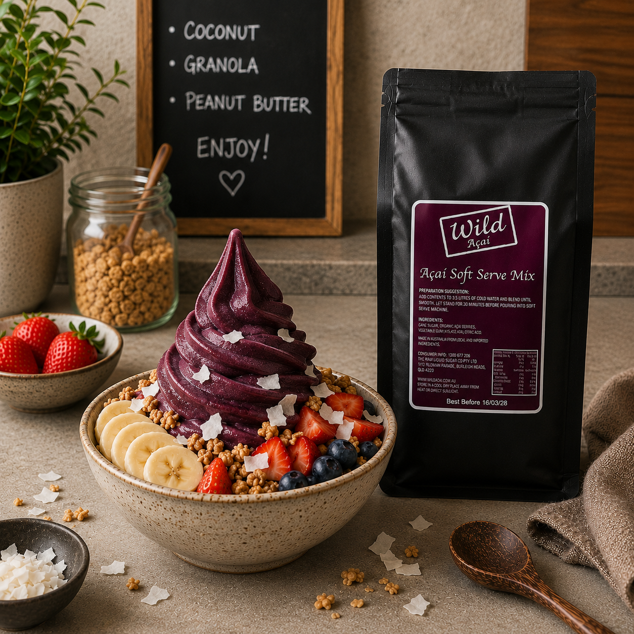 Wild Acai breakfast bowl Wild Acai breakfast bowl