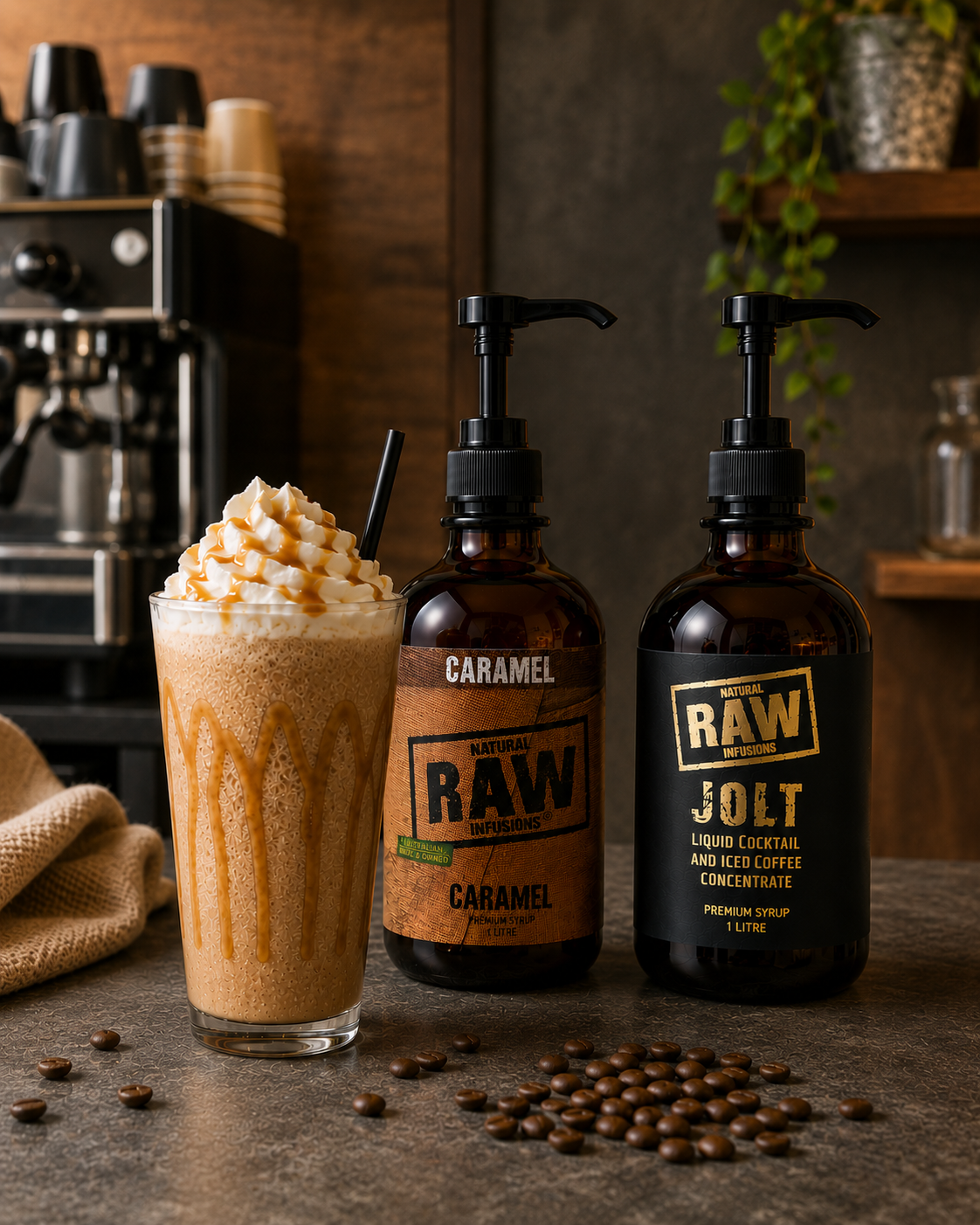 Caramel Coffee Frappe