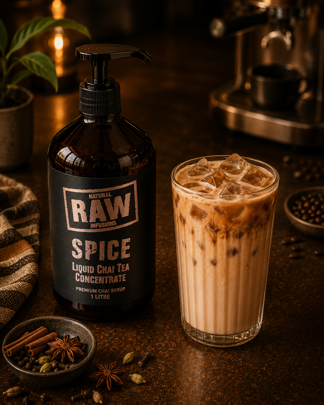 RAW Infusion Spice Iced chai